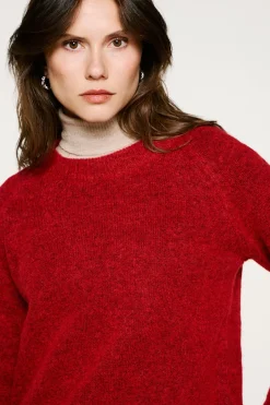 Camisola de lã e alpaca