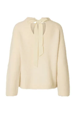 Camisola de laçada de alpaca