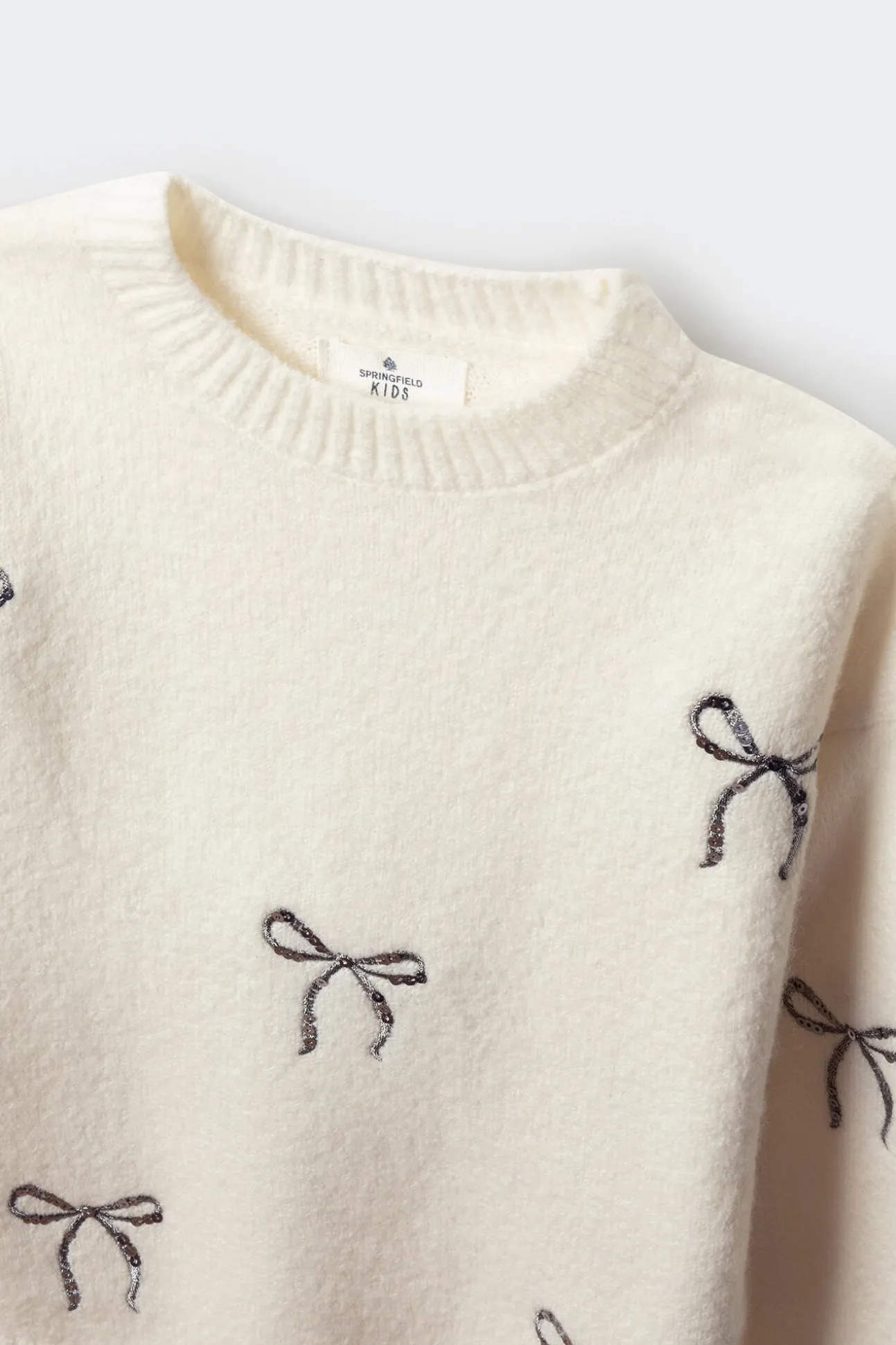 Camisola de laço para menina