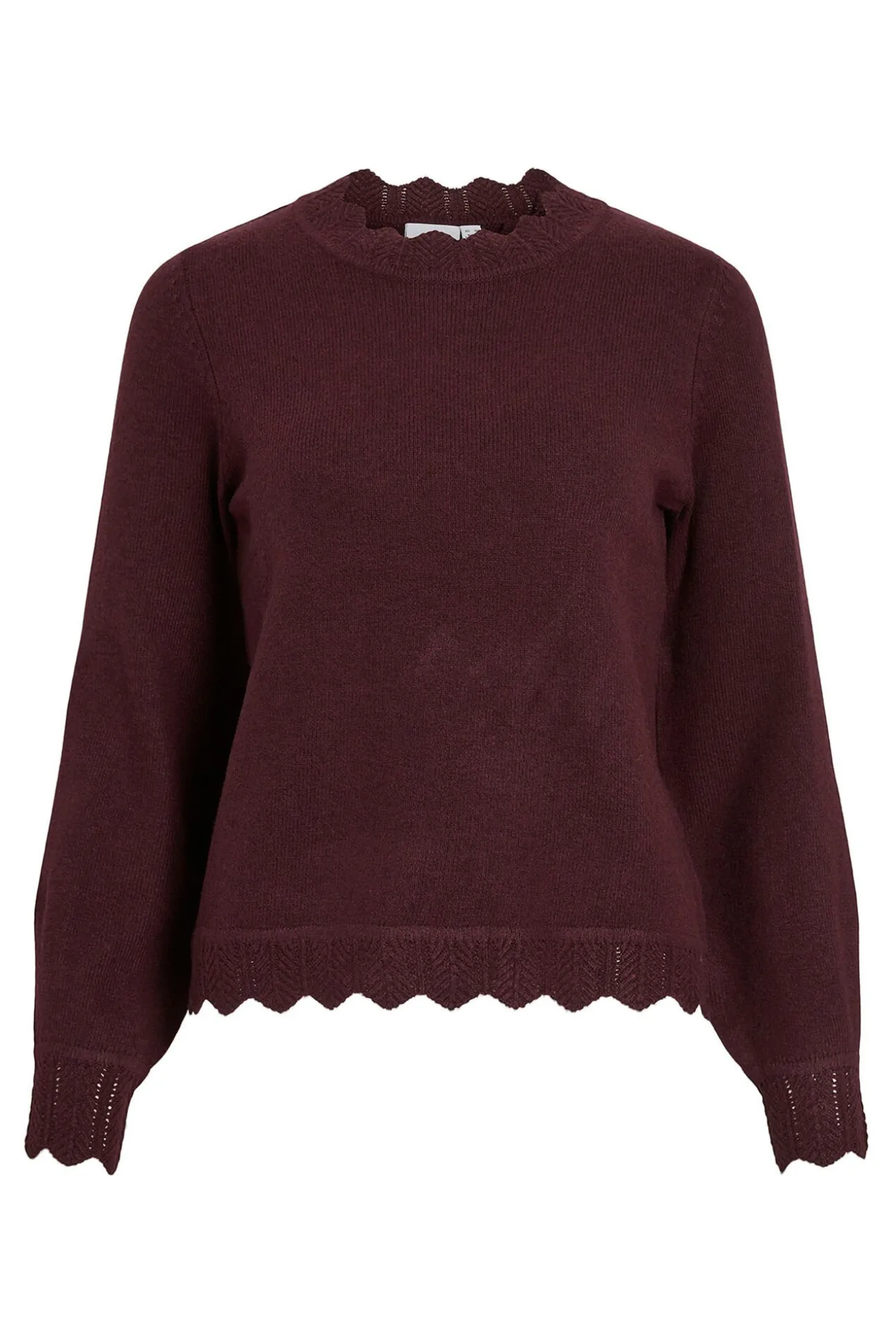 Camisola de malha com gola Perkins