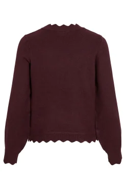 Camisola de malha com gola Perkins