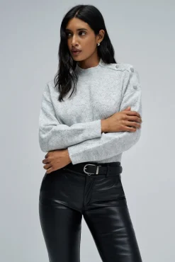 Camisola de malha com lurex