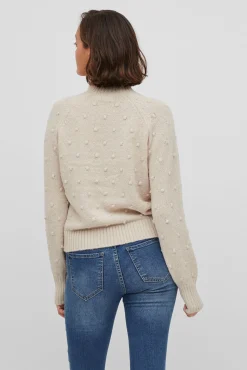 Camisola de malha com malha