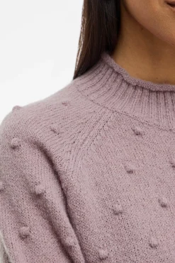 Camisola de malha com malha