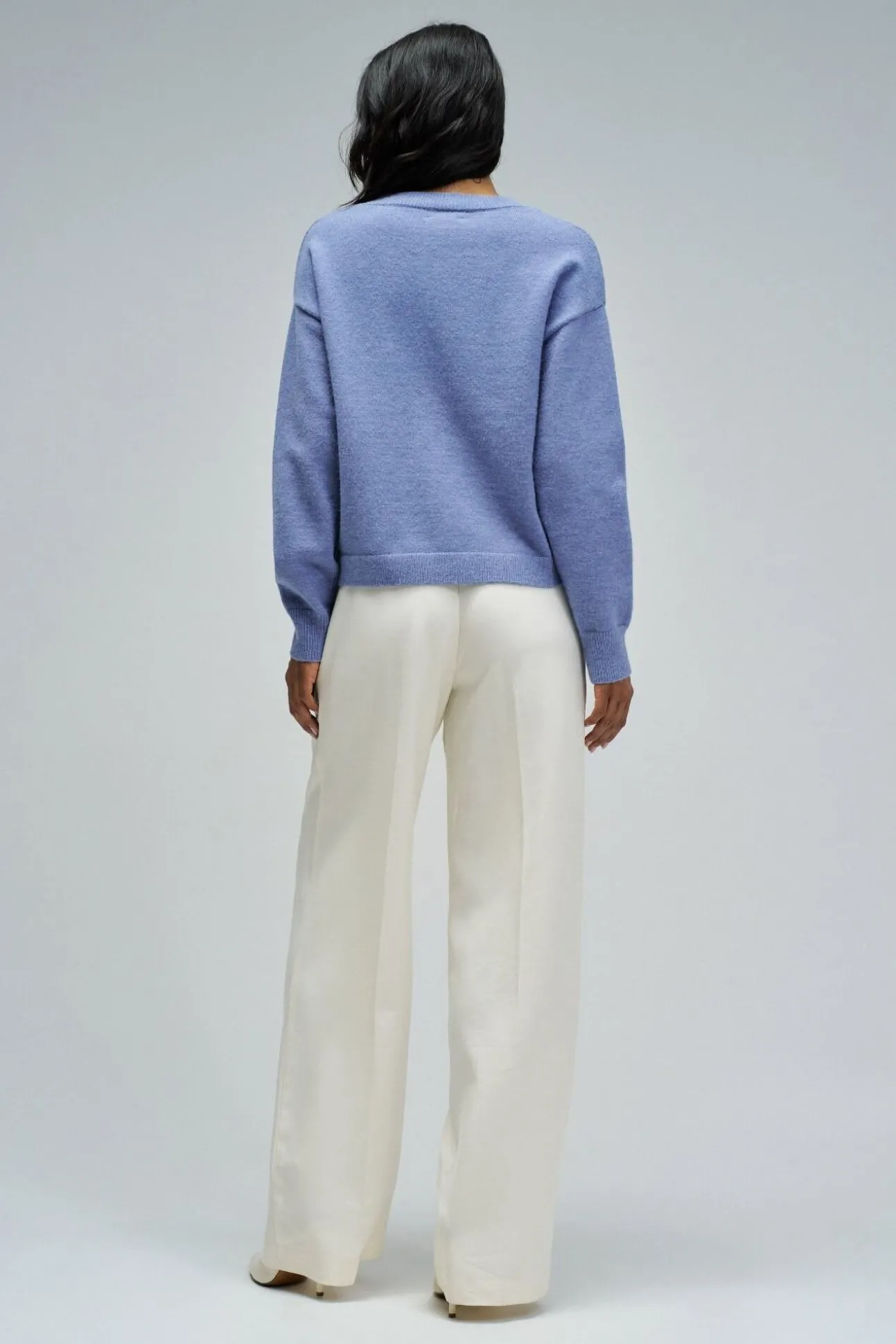 Camisola de malha com marca