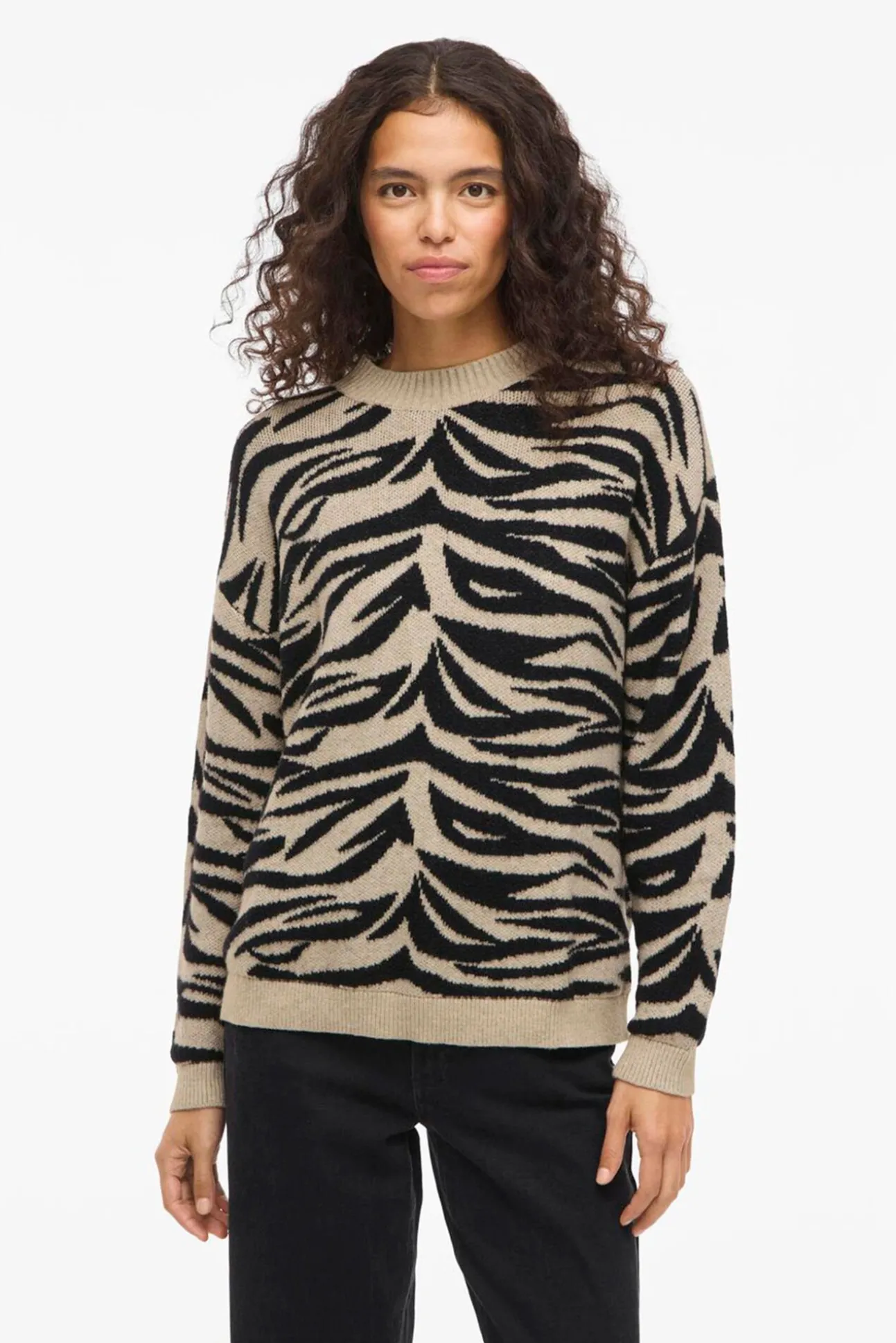 Camisola de malha com viscose