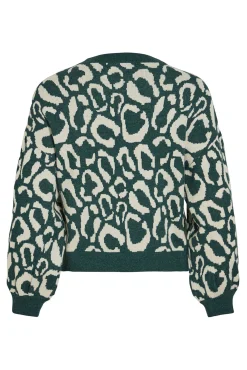 Camisola de malha de viscose estampado