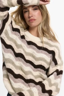 Camisola de malha estampado