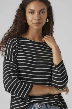 Camisola de malha manga 3/4