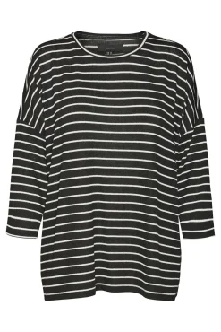 Camisola de malha manga 3/4