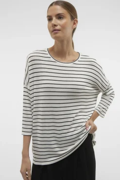 Camisola de malha manga 3/4