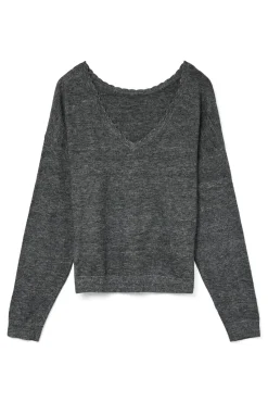 Camisola de malha reversível