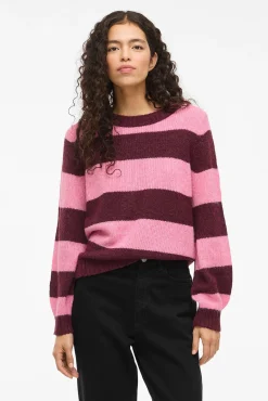 Camisola de malha riscas
