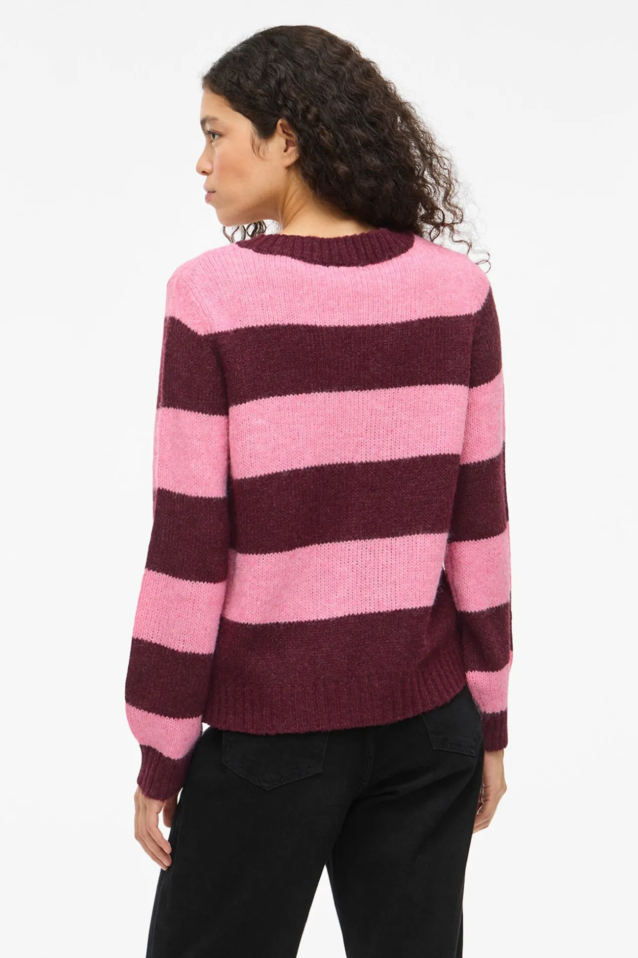 Camisola de malha riscas