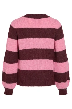 Camisola de malha riscas