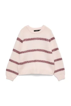 Camisola de riscas malha