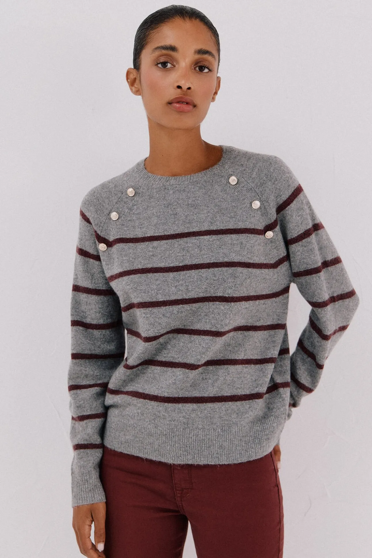 Camisola de toque suave