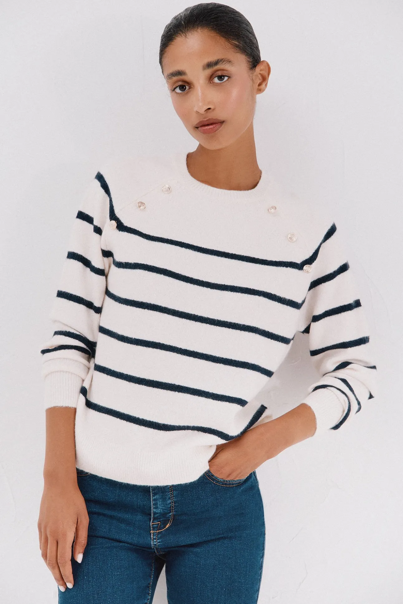 Camisola de toque suave