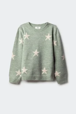 Camisola estrela para menina