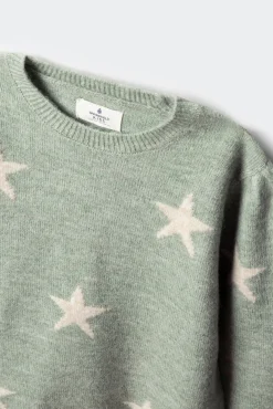Camisola estrela para menina