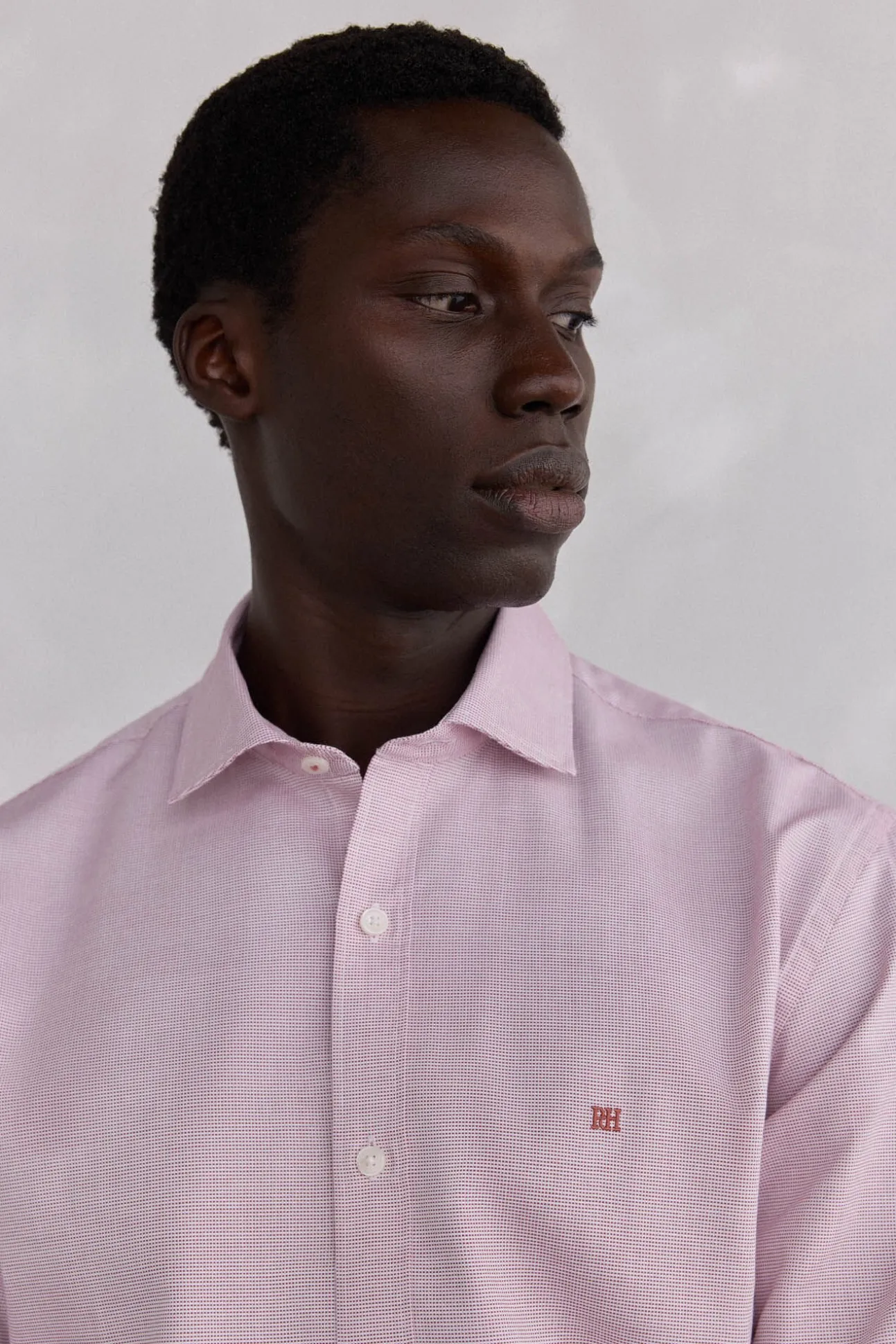 Camisola estruturada fácil de passar + modelagem regular anti-odor