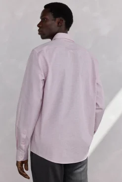 Camisola estruturada fácil de passar + modelagem regular anti-odor