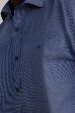 Camisola estruturada fácil de passar + modelagem regular anti-odor