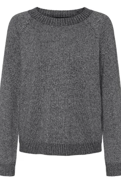 Camisola feminino de malha com lurex