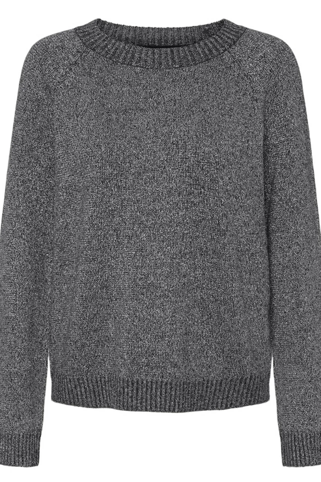 Camisola feminino de malha com lurex