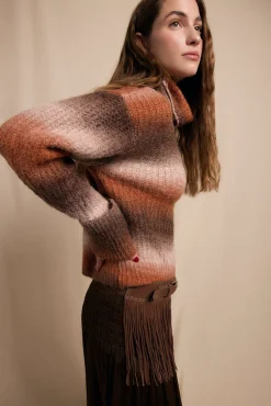 Camisola gola alta