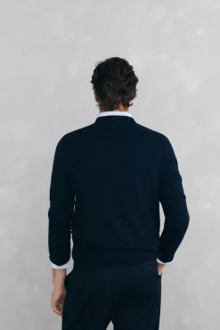 Camisola gola em bico