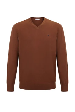 Camisola gola em bico