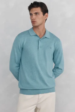 Camisola gola polo