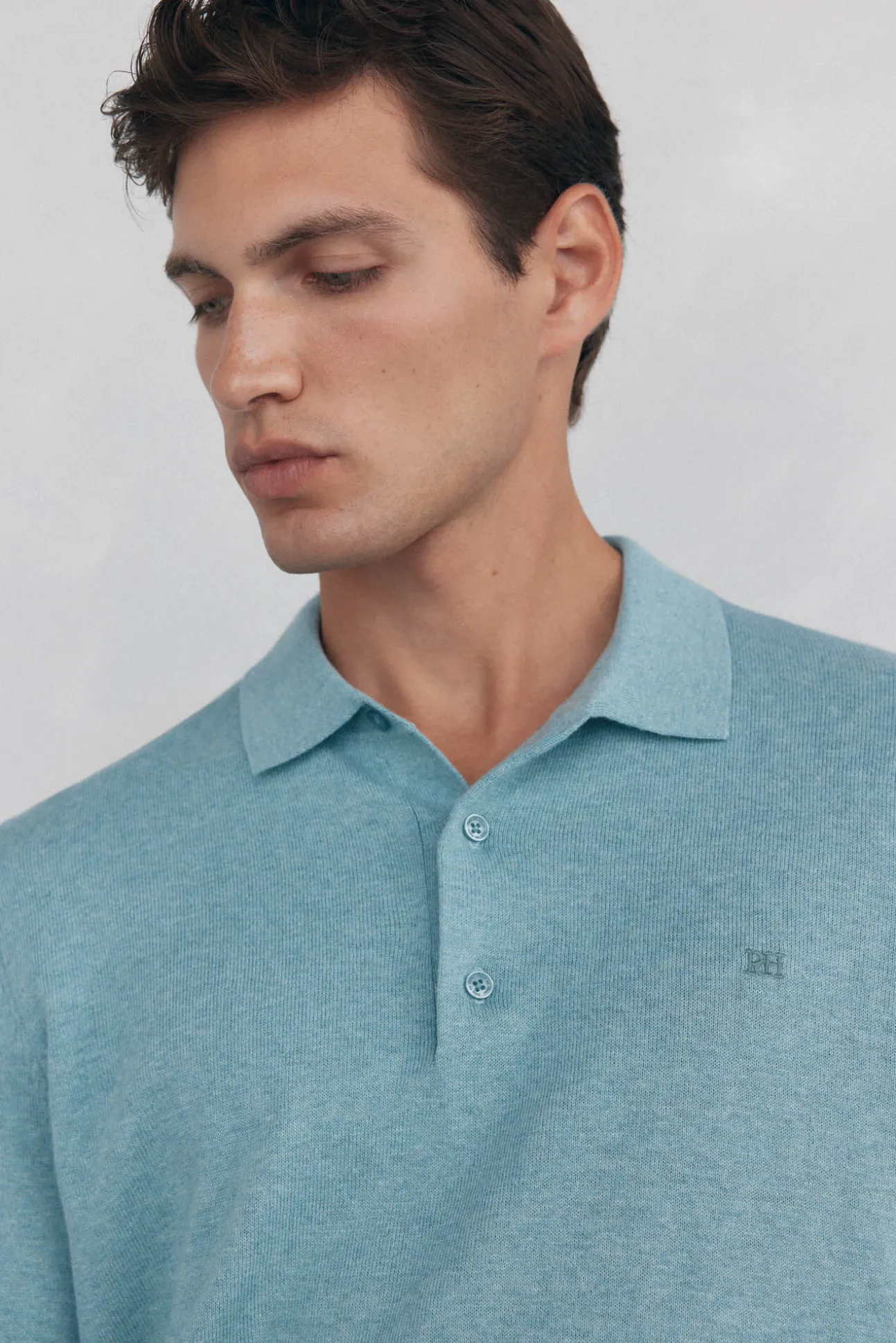 Camisola gola polo