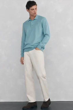 Camisola gola polo