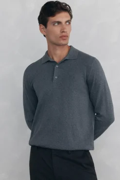 Camisola gola polo