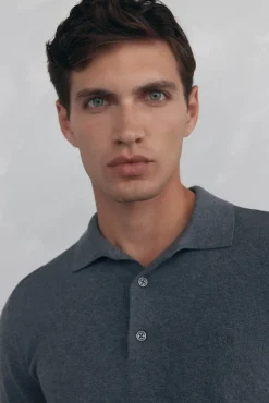 Camisola gola polo