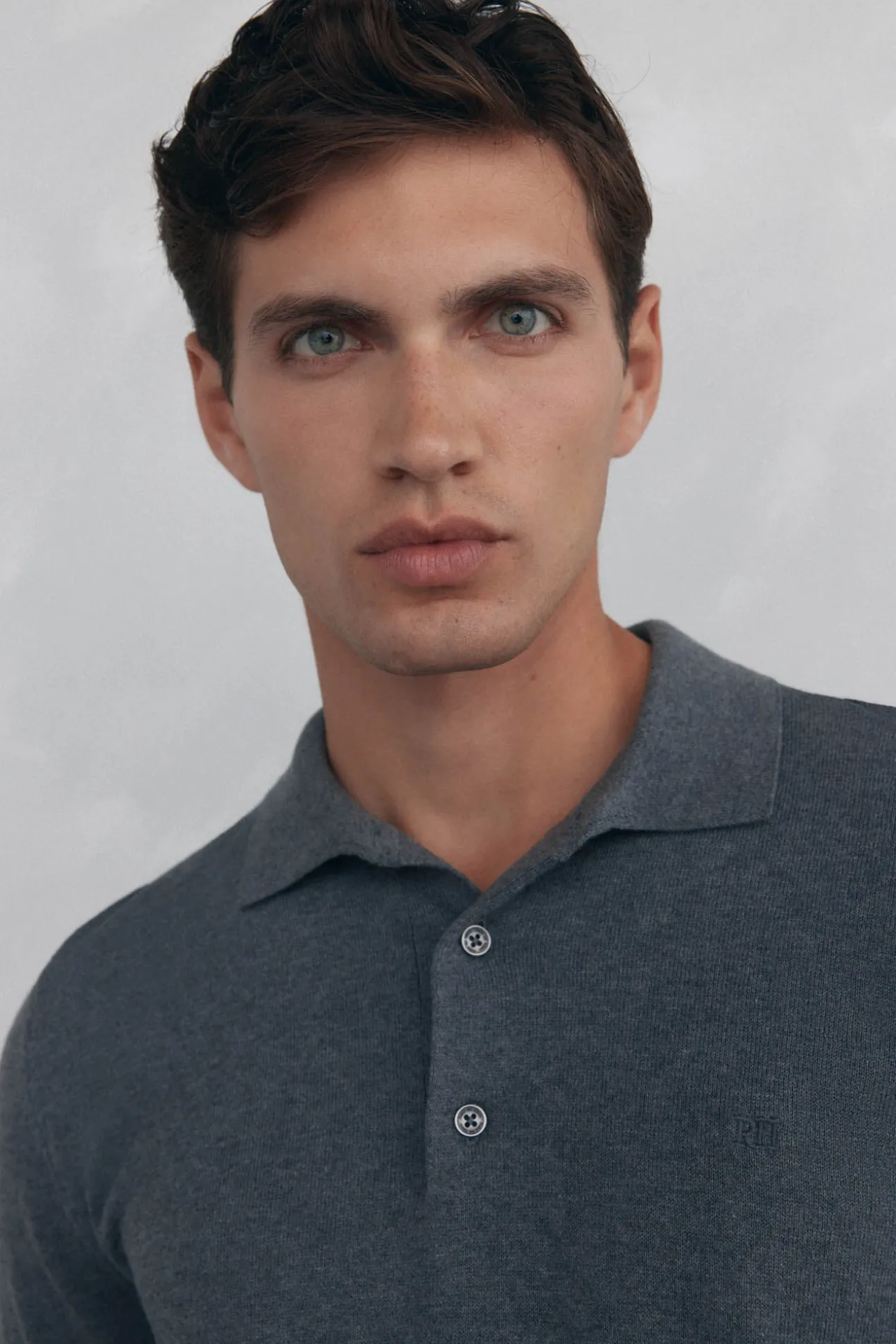 Camisola gola polo