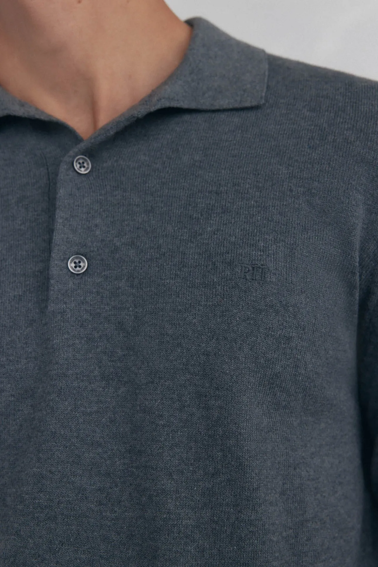 Camisola gola polo