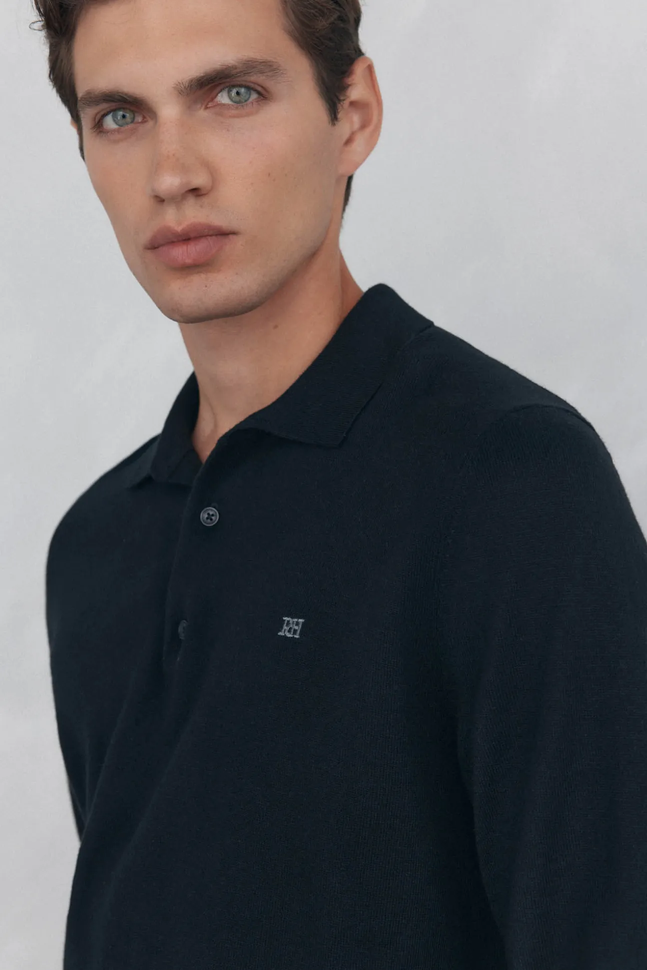 Camisola gola polo