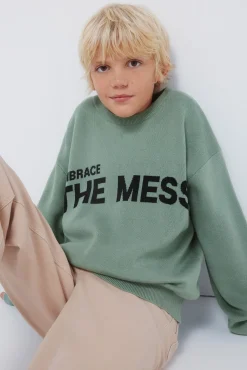 Camisola infantil "The mess"