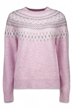 Camisola jacquard posicional
