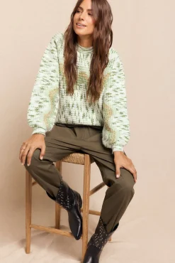 Camisola jaspeada