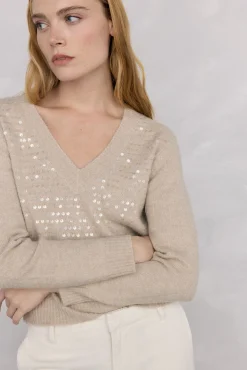Camisola lantejoulas