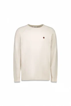 Camisola liso de gola alta