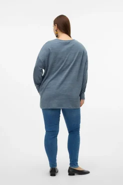 Camisola manga comprida talha grande