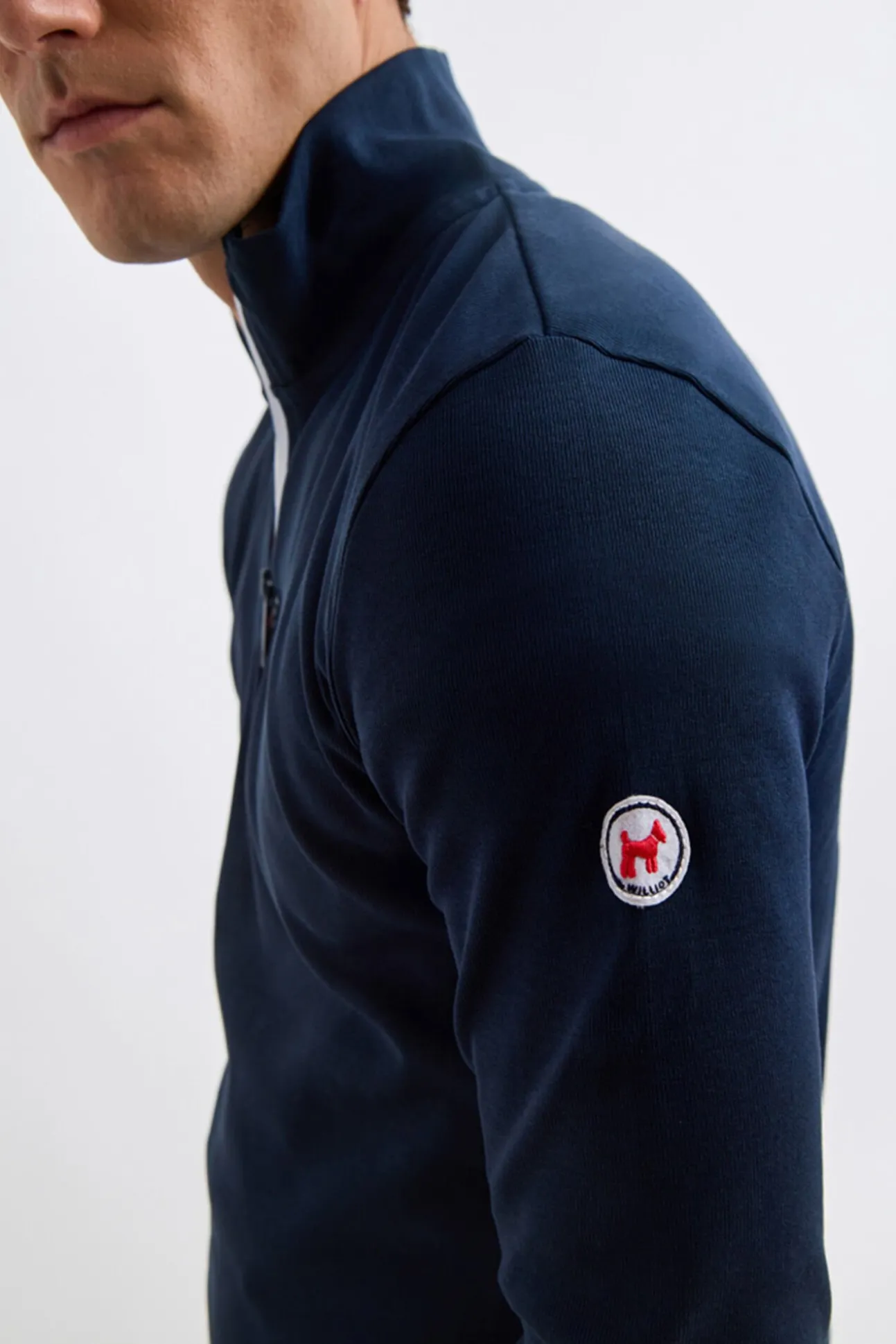 Camisola Meia Fecho-Éclair