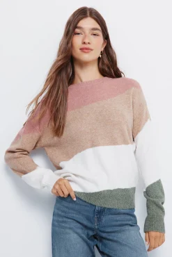 Camisola multicolorida