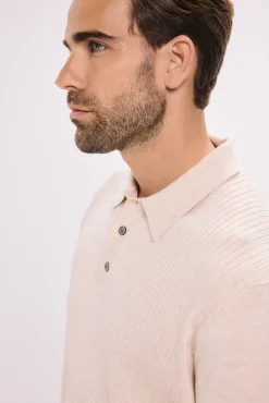 Camisola polo de corte regular
