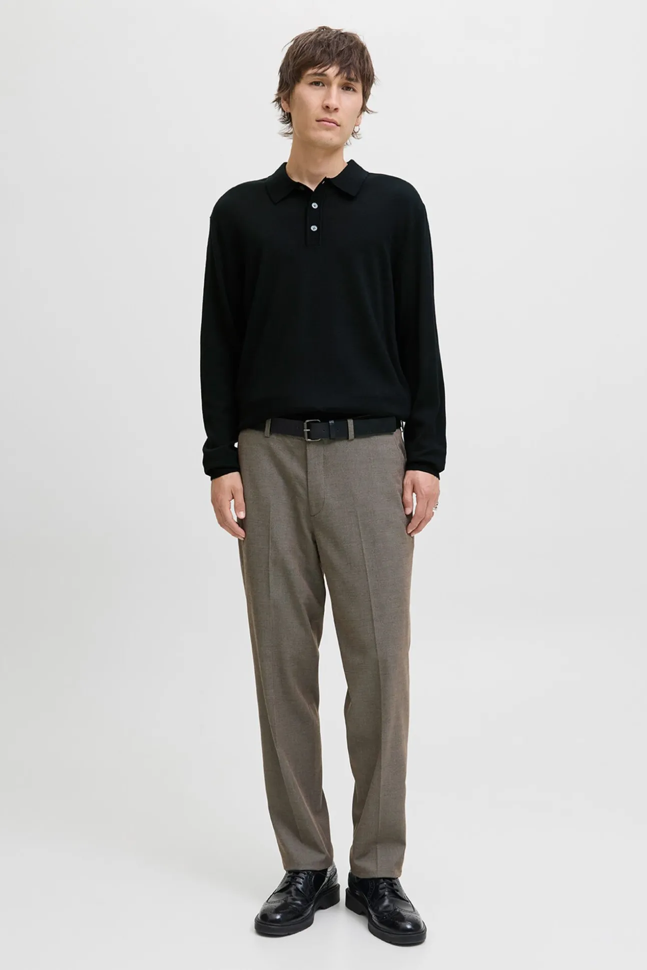 Camisola polo de corte regular